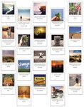 Inspirational and Motivational Postcards - Set of 20 postcards. 20 Different Motivational and Inspirational Quotes