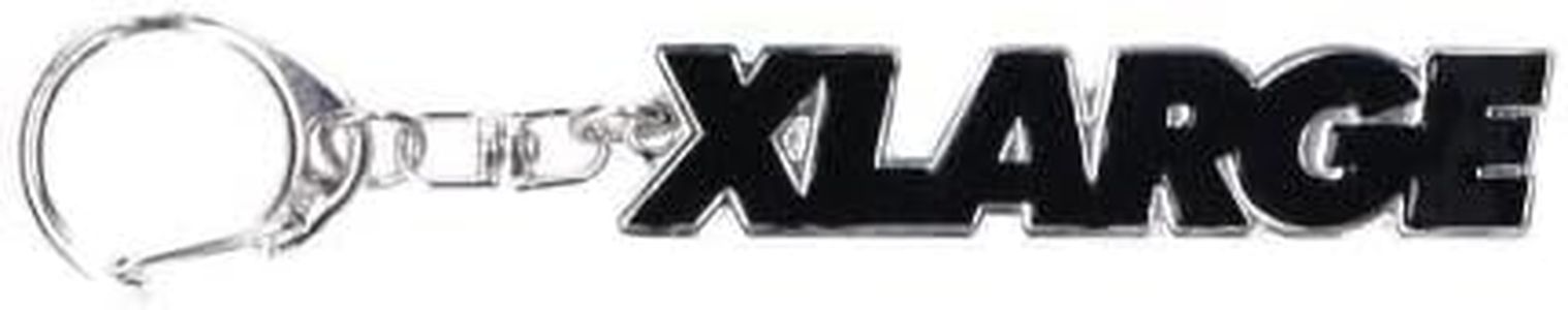 Extra Large Standard Logo Key Chain Men's, Black, Free Size