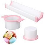 Cake Pop Mould Set with 9 Inch Tray, Non-Stick Cake Pop Kit, Circle Cake Pop Cutter & Maker Kit, Baking Supplies Shaper Mold for Muffins Fondant Chocolate Candy Chocolate