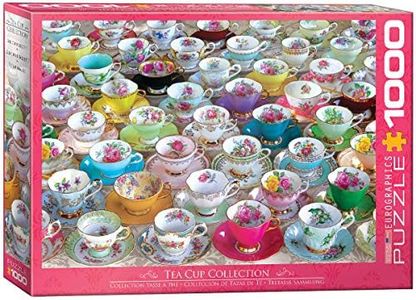 EuroGraphics Tea Cup Collection 1000-Piece Puzzle