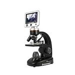 Celestron – LCD Digital Microscope II – Biological Microscope with a Built-In 5MP Digital Camera – Adjustable Mechanical Stage –Carrying Case and 1GB Micro SD Card
