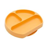 Bumkins Grip Dish: Tangerine