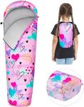 FIOBEE Kids Sleeping Bag for Girls 