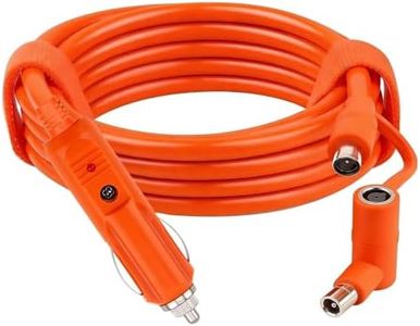 12V/24V Car Cigarette Lighter,Car Charger Cable DC7909/DC8020 14AWG DC,Charging Cord,8mm Charging Cable For Jackery Explorer 1000 V2/500/300/240,BLUETTI EB3A/EB70/EB70S Portable Power Station 6FT/2M