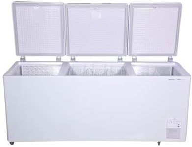 Voltas 600TD CF Metal Top Plastic Top Door Chest Freezer, 600 Liters, White