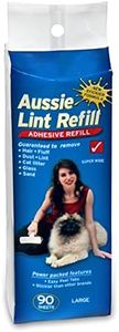 Aussie Lint Roller Refill, Large | Pet Hair Remover, White