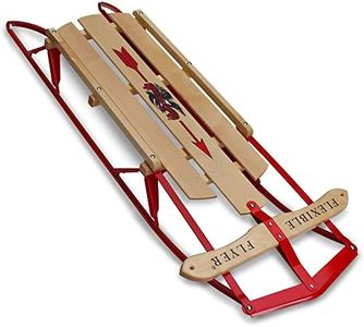 Flexible Flyer 48 Inch Metal Runner Jet Snow Sled