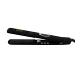 Aria Beauty Infrared Ceramic Hair Straightener - Dual Voltage Flat Iron with Customizable Temperature - Ideal for All Hair Types - Black - 1 pc