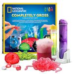 Blue Marble NATIONAL GEOGRAPHIC Gross Chemistry Set - 18 Gross Science Experiments for Kids, Dissect a Brain, Burst Blood Cells, and More, Great STEM Science Kit for Kids