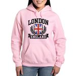 CafePress London England Sweatshirt Women's Hoodie Pullover Sweatshirt Pink