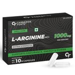 Carbamide Forte L Arginine 1000mg Supplement Per Serving - 10 Veg Capsules