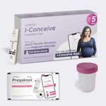 Neodocs I-Conceive Digital Ovulation test kit for women planning pregnancy | (5 Ovulation and 2 Pregnancy) Accurate results in 5 mins | Easy and Convenient