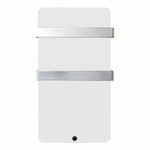Haverland Designer XTAL Heated Electric Towel Rail - White 600w (580 x 1090mm)