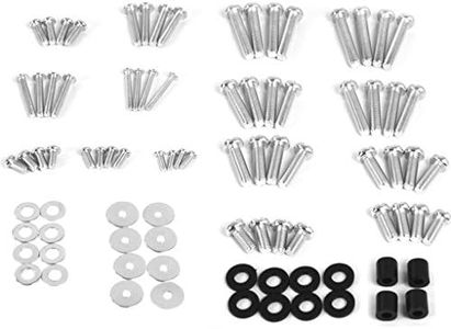 VIVO M4 M5 M6 M8 Universal TV and Monitor Mounting Vesa Hardware Kit Set, Includes Screws, Washers, Spacers, Assortment Pack, Fits Most Screens Up to 80 Inches (Mount-Tvware)