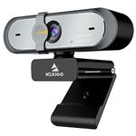 NexiGo N660P 60FPS 1080P Webcam with Software Control, Dual Microphone & Cover, AutoFocus, HD USB Computer Web Camera, for OBS Gaming Zoom Skype FaceTime Teams