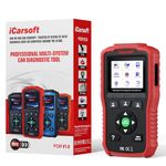 iCarsoft OBD2 Scanner for Porsche, Full System POR V1.0 Car Diagnostic Tool, Automotive Code Reader with Oil/SAS Reset, Battery Test, Live Graph Data, Full OBD Maintenance