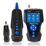 NOYAFA Network Cable Tester,NF-8601S TDR Wire Tester Rj11 Rj45 BNC Multifuncation Ethernet LAN Cable Tester, Precise Breakpoint Test, with PING / POE