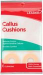 Leader Callus Cushions Round Waterproof Pads Toe and Foot Protectors, 6 Count