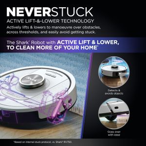 Shark PowerDetect Robot Vacuum – White