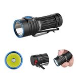 OLIGHT Baton Turbo Rechargeable Long Range LED Flashlight 510-meter Beam, EDC Small Flashlight with 1000 Lumens and 6 Modes, Waterproof Flashlights for Outdoor Adventures, Home Use, and Emergencies