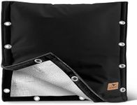 Backflow Preventer Insulation Cover - 3 Way Opening Pipe Insulation Cover for Irrigation Valve, Sprinkler Cover for Outside - Winter Freeze Protection Backflow Cover - 30" W x 24" H, Beige