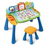 VTech Touch and Learn Activity Table - Musical Kids Desk with Letters, Phonics, Numbers, Music, Shapes, Animals and More - Suitable for ages 3, 4 & 5 Year Olds, Boys & Girls, English Version