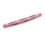 Fellowes Photo Gel Keyboard Wrist Rest with Microban Protection, Pink Flowers (9179101)