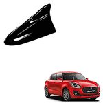 Universal Hub Shark Fin Antenna Universal Replacement Car Antenna Roof Aerial Waterproof Rubber Ring AM/FM Radio Signal Compatible for Maruti-Suzuki-Swift-2018