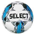 SELECT Brillant Super V22 Soccer Ball, White/Grey/Blue, Size 5