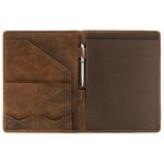 Leather Portfolio Professional Organizer Padfolio – Resume Folder with Luxury Pen, Stylish Document Folio for Letter Size Writing Pad with Business Card Holder, Ideal Gift Portfolios for Men and Women