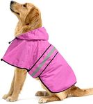 Ezierfy Reflective Dog Rain Coat - 