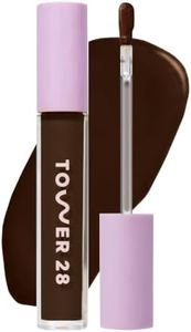 Tower 28 Beauty Swipe Serum Concealer - Hydrating Buildable Medium-Coverage Concealer with Skincare Benefits for Sensitive Skin - Shade 20 SGV, Deep with Warm Undertones, 0.22 Fl Oz