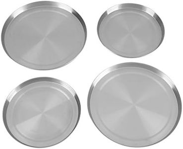 4Pcs/Set Stainless Steel Stove Burner Covers Kitchen Stove Top Burner Covers for Cooker Protection Decor