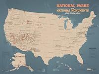 Best Maps Ever US National Parks & 