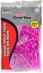 Pride PG2410013-F 2 3/4-Inch Golf Tees, 100 Count (Citrus Pink)