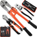 3Pcs Bolt Cutter Set with 14" Heavy