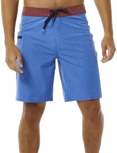 Rip Curl Men’s Hybrid Short, Mirage Boardwalk, 21" Outseam Mens Boardshorts, Blue Yonder, 28