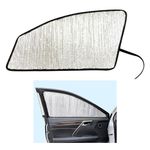 Side Window Front Seat Reflective Sunshade Custom Fit for 2016 2017 2018 2019 2020 2021 Lexus RX RX350 RX350L RX450H RX450HL Base, F Sport SUV, UV Reflector Sun Protection Accessories (Set of 2)