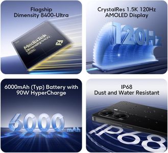 POCO X7 Pro Smartphone, 12GB RAM 512GB Storage – Black