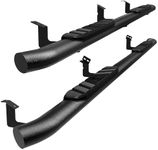 Tyger Auto 3.5" Rider Running Boards Compatible with 2007-2021 Toyota Tundra | CrewMax | TG-SS2T35188 | Side Step Rail Nerf Bars