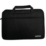 Betron Laptop Bag Slim Carry Case with Handle, Water Reistant, 15.6 Inch, Black