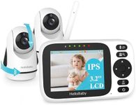 HelloBaby Baby Monitor 2 Cameras,Vi