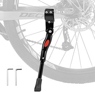 ROCKBROS Bike Kickstand Adjustable Bike Rear Mount Kickstand Bike Side Kickstand Aluminium Alloy Adults Kick Stand for 22’’-28’’ Inch Mountain Bikes/Road Bikes