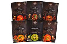 Taster Bundle - Traditional Thai Curry Paste by Mae Jum (6 Packs x 70g)