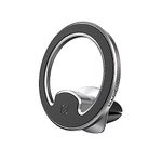 Scosche MagicMount MEMSV Elite2 Magnetic Phone Mount for Car Vent, MagSafe Phone Holder with 360° Adjustable Magnet Head, Cell Phone Stand Compatible with iPhone 16/15/14/13/12 & MagSafe Case, Silver