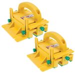 MICROJIG GRR-Ripper GR-100 3D Adjustable Table Saw Pushblock, 2-Pack, Yellow