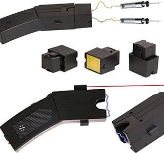 DEPM Self-Defense Heavy Duty Stun Gun for Men & Women,16 Foot Range, LED Flashlight,Safety Switch