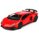 TOKAXI 1/36 Scale LP750-4 SV Diecast Cars Models,Pull Back Vehicles Toy Cars,Cars Gifts for Boys Girls