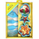 R&M Junior 8PC Pancake Kit, 9.25"x 12"x 3", Blue