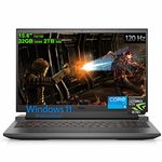 Dell G15 5000 5520 15 Gaming Laptop | 15.6" Full HD WVA 120Hz | 12th Gen Intel 12-Core i5-12500H (>i7-11850H) | 32GB DDR5 2TB SSD | GeForce RTX 3050 4GB | Backlit USB-C HDMI RGB Camera Win11Pro Gray